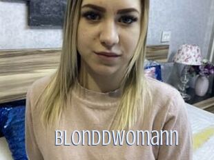 Blonddwomann