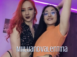 miiluandvalentina 18 ans Nue