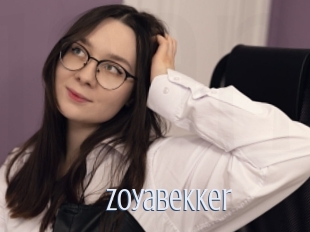 Zoyabekker